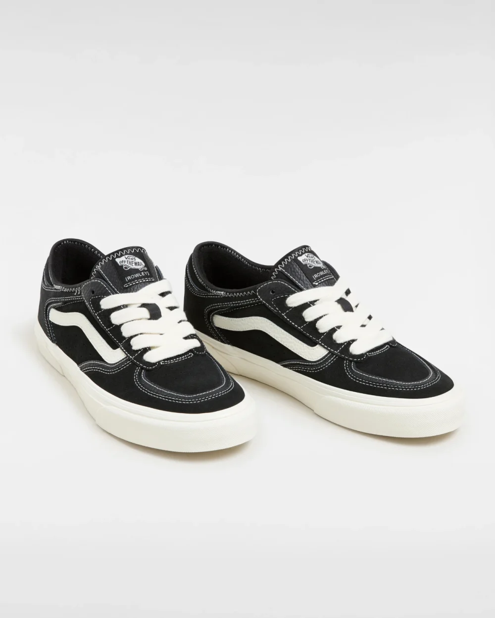 VANS - נעלי סניקרס Rowley Classic – V009QJBPT – black-marshmallow – 1