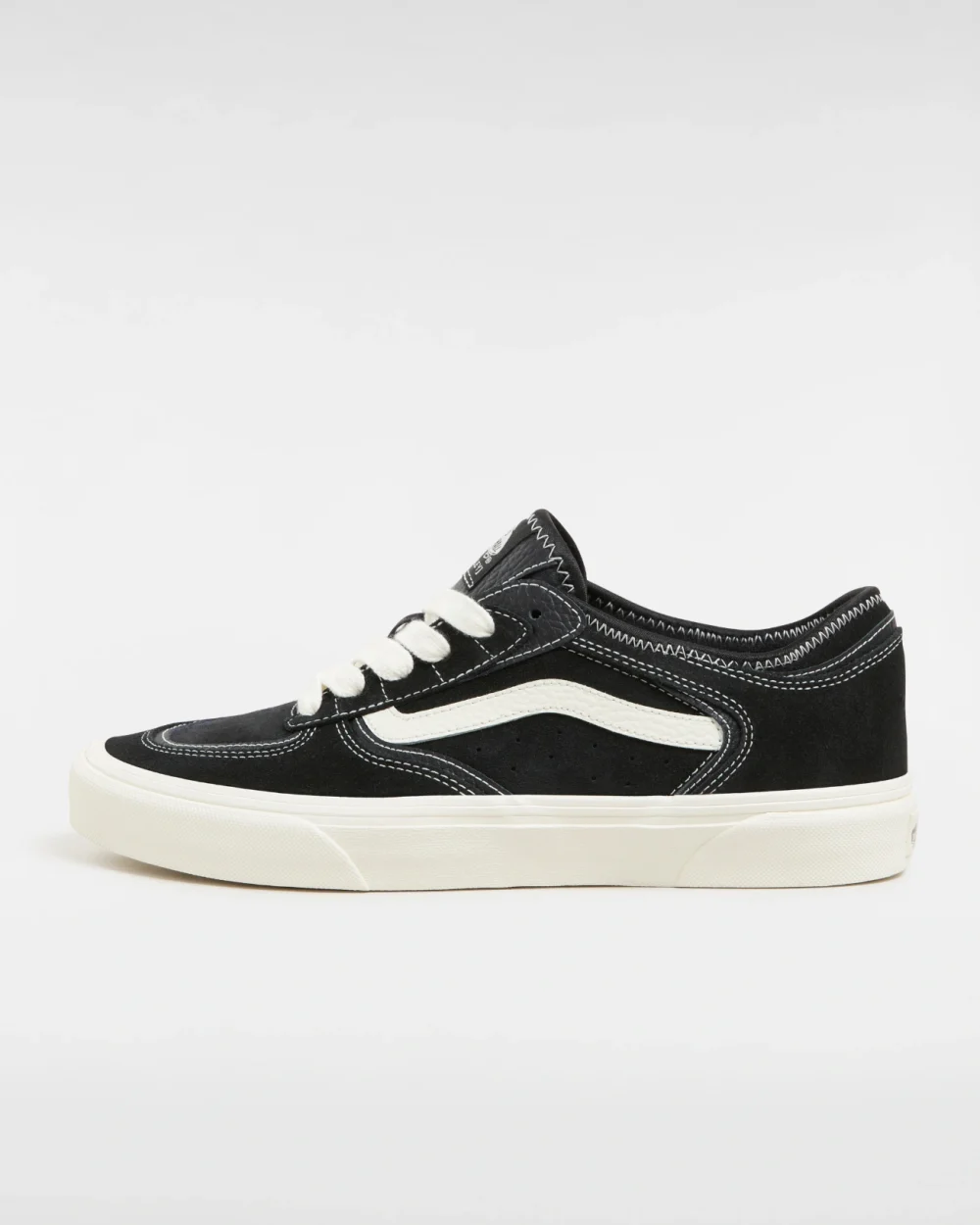 VANS - נעלי סניקרס Rowley Classic – V009QJBPT – black-marshmallow – 1
