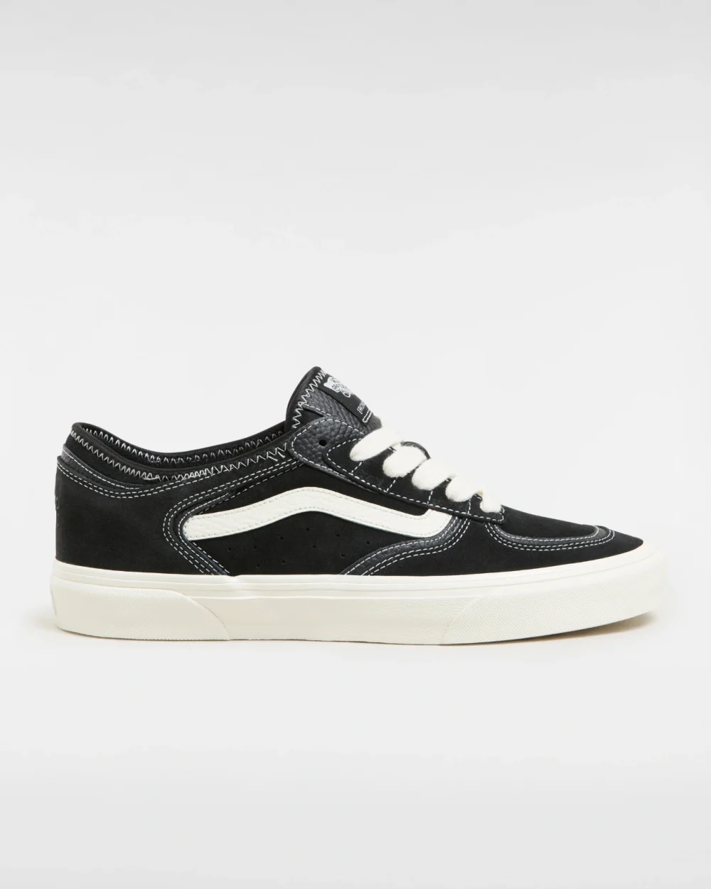 VANS - נעלי סניקרס Rowley Classic – V009QJBPT – black-marshmallow – 4