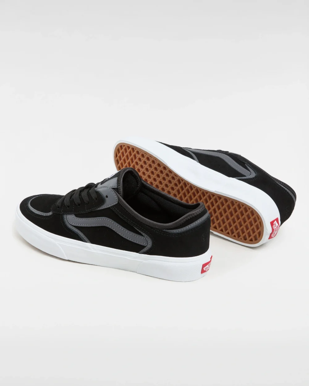 VANS - נעלי סניקרס Rowley Classic – V009QJKOU – black-asphalt – 2