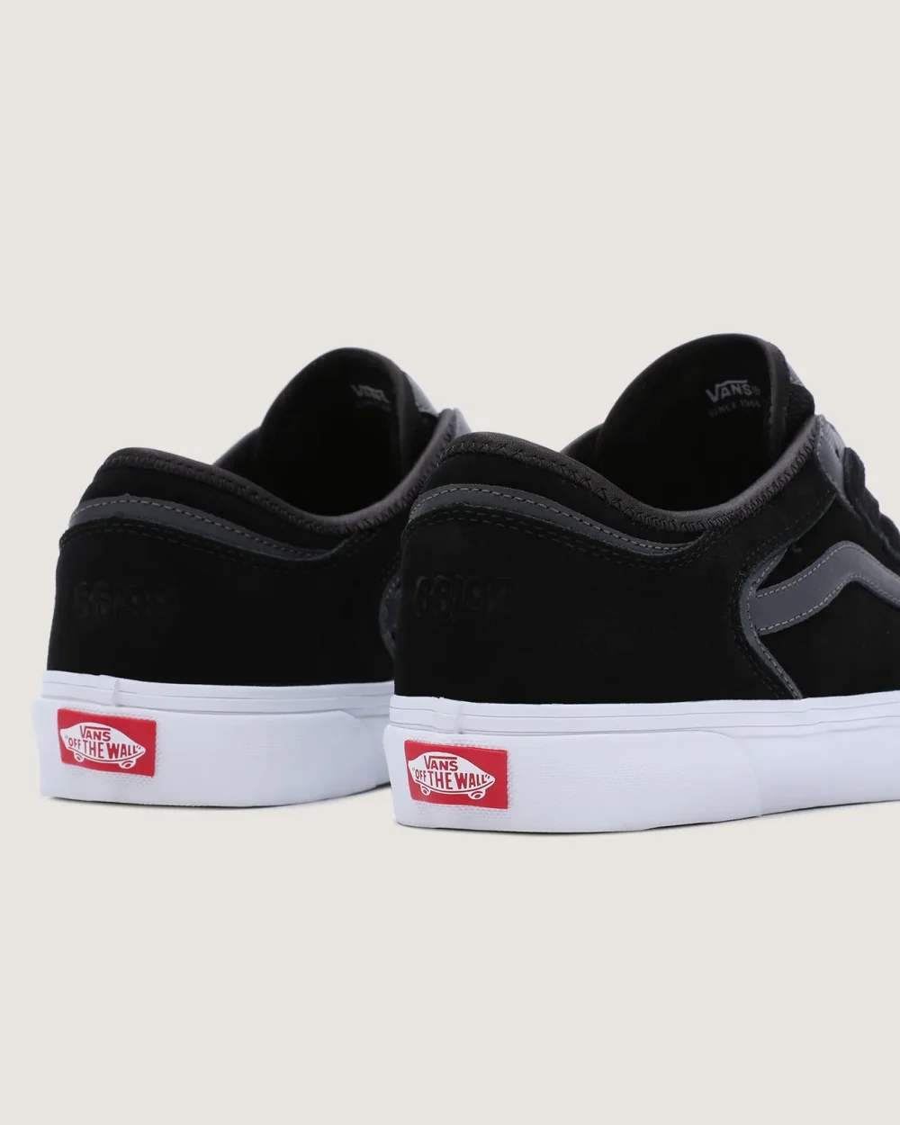 VANS - נעלי סניקרס Rowley Classic – V009QJKOU – black-asphalt – 6