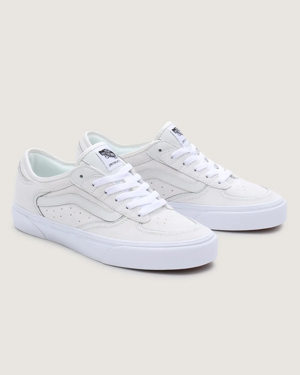VANS - נעלי סניקרס Rowley Classic – V009QJXP3 – true-white-drizzle – 3