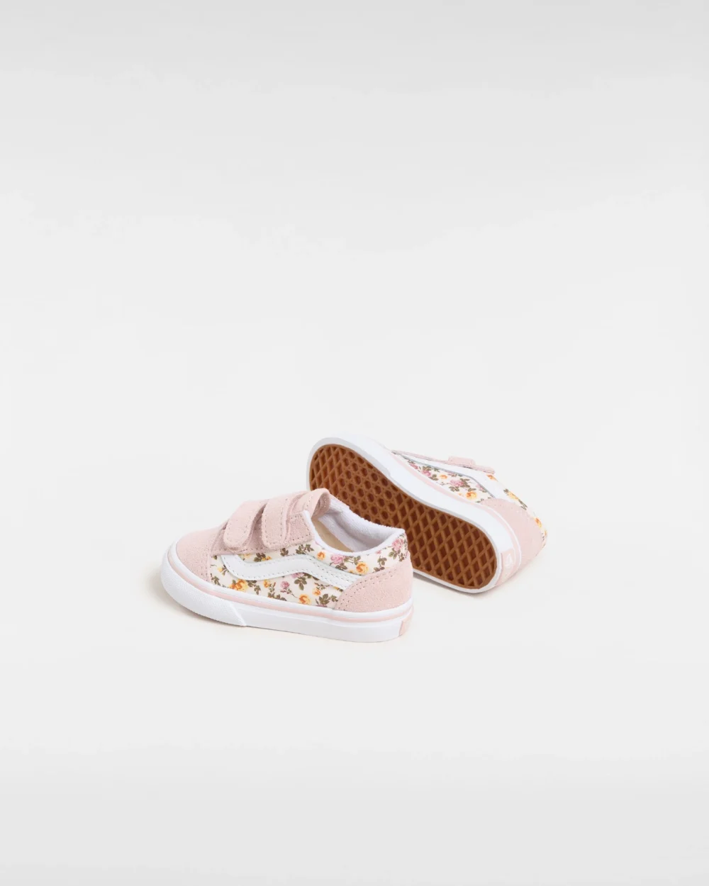 VANS - נעלי תינוקות Old Skool V – V009RCBIY – romantic-floral-pink-multi – 2
