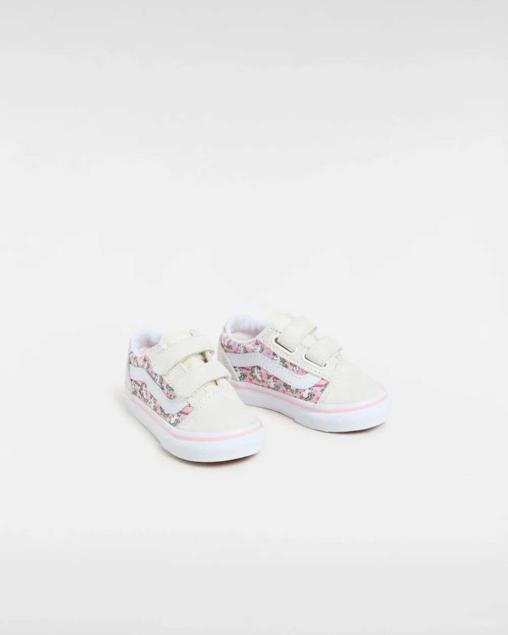 VANS - נעלי תינוקות Old Skool V – V009RCCY7 – ballet-skaticorn-marshmallow-pink – 1