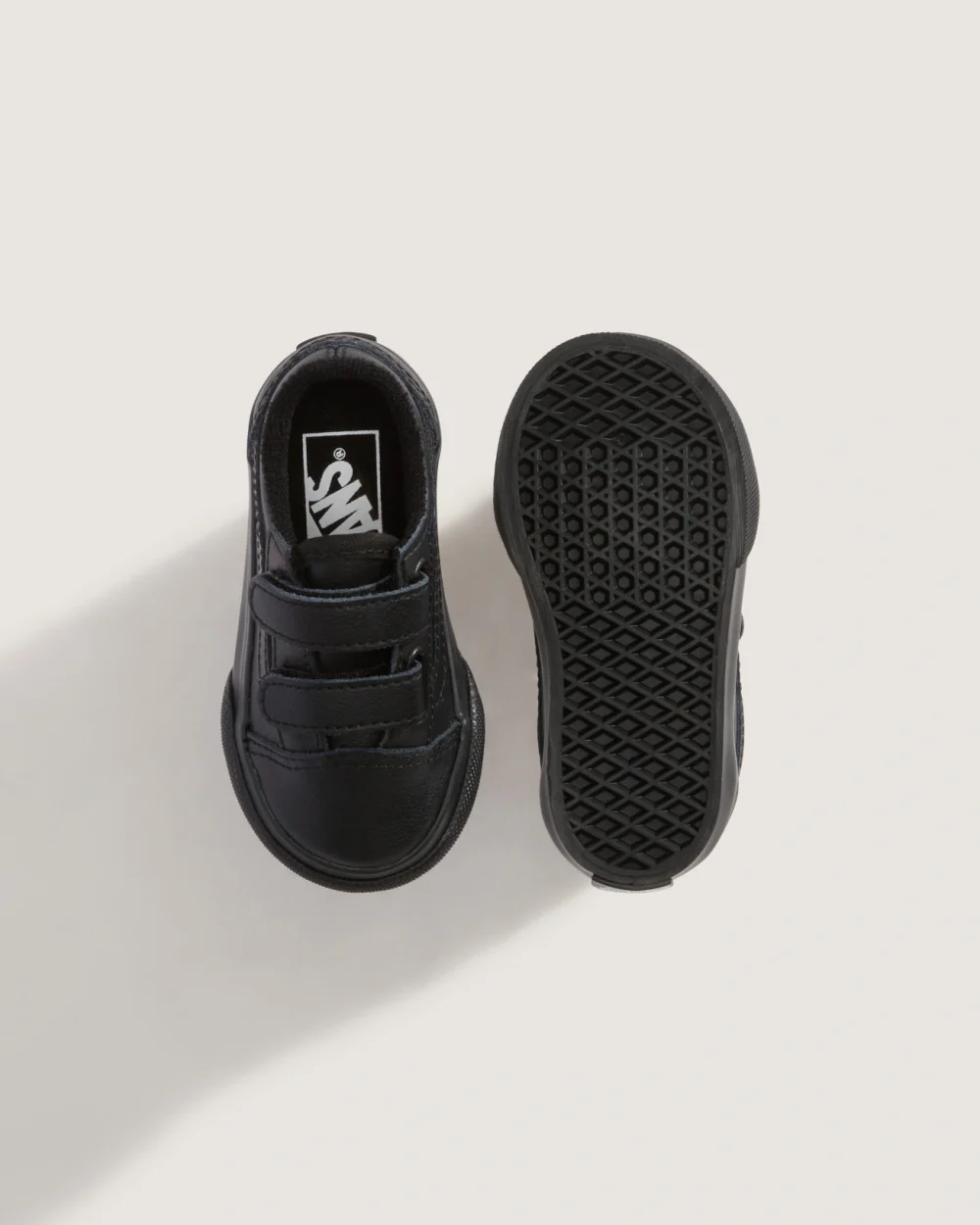 VANS - נעלי תינוקות Old Skool V – V009RCHF9 – classic-tumble-black-mono – 2