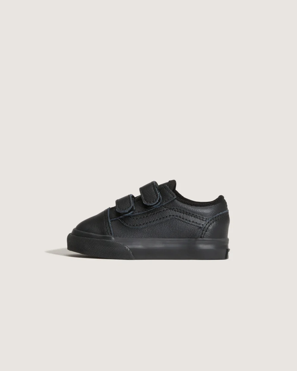 VANS - נעלי תינוקות Old Skool V – V009RCHF9 – classic-tumble-black-mono – 1