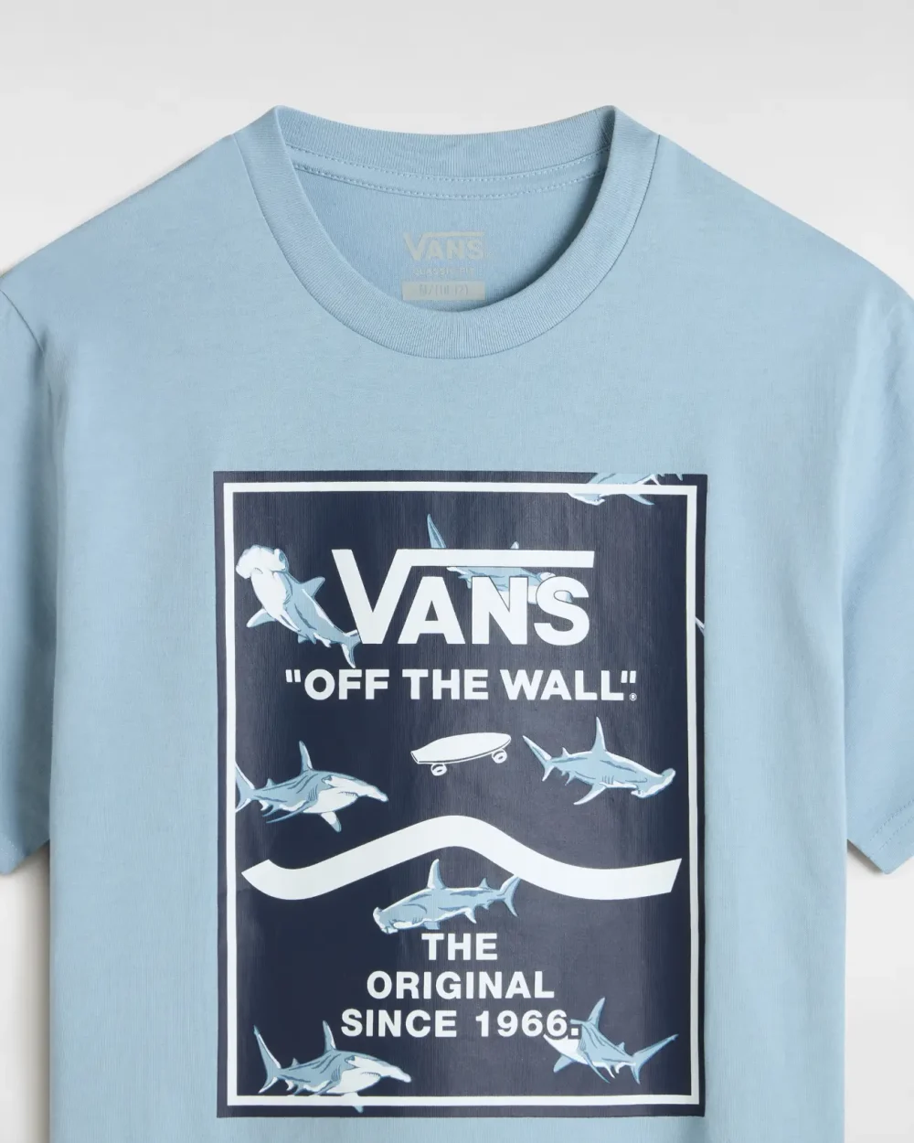 VANS - טי שירט נוער Print Box 2.0 – V00AKNDSB – dusty-blue – 5