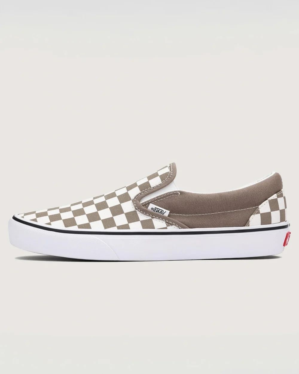 VANS - נעלי סניקרס Classic Slip-On – V00BVZ1NU – color-theory-checkerboard-walnut – 1