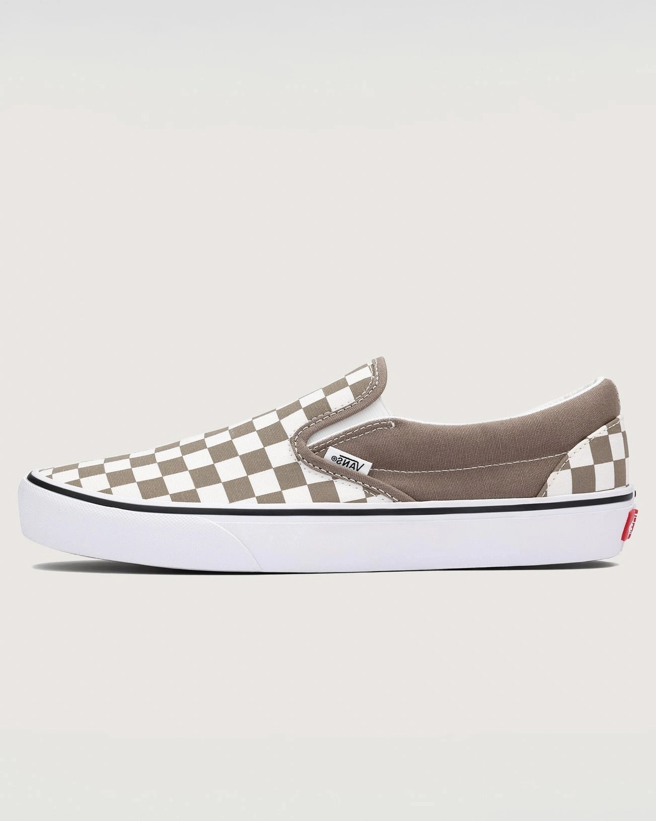 VANS - נעלי סניקרס Classic Slip-On – V00BVZ1NU – color-theory-checkerboard-walnut – 1