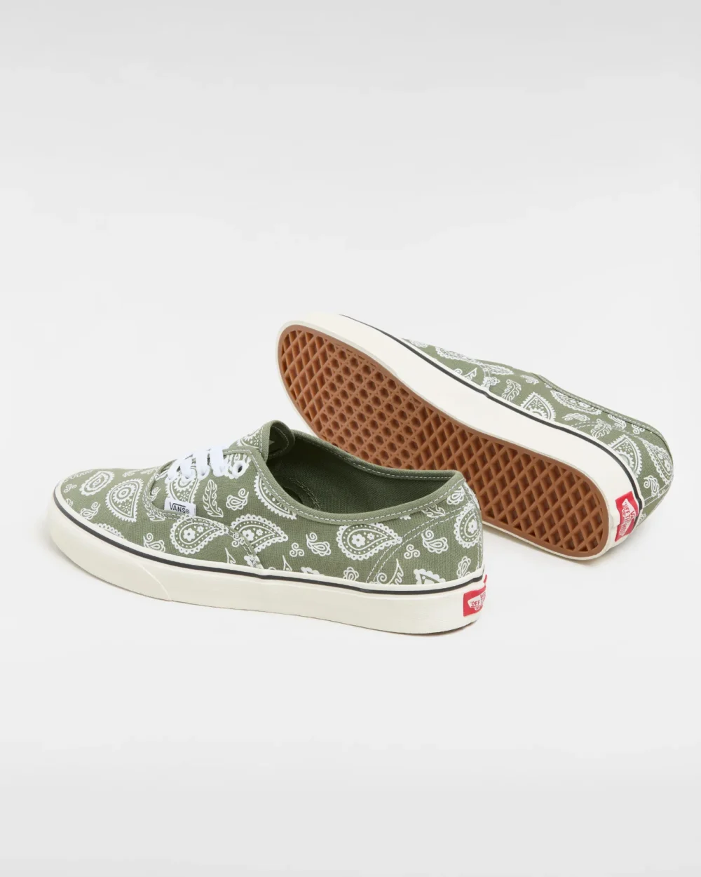 VANS - נעלי סניקרס Authentic – V00BW5OLV – primavera-paisley-olive – 2