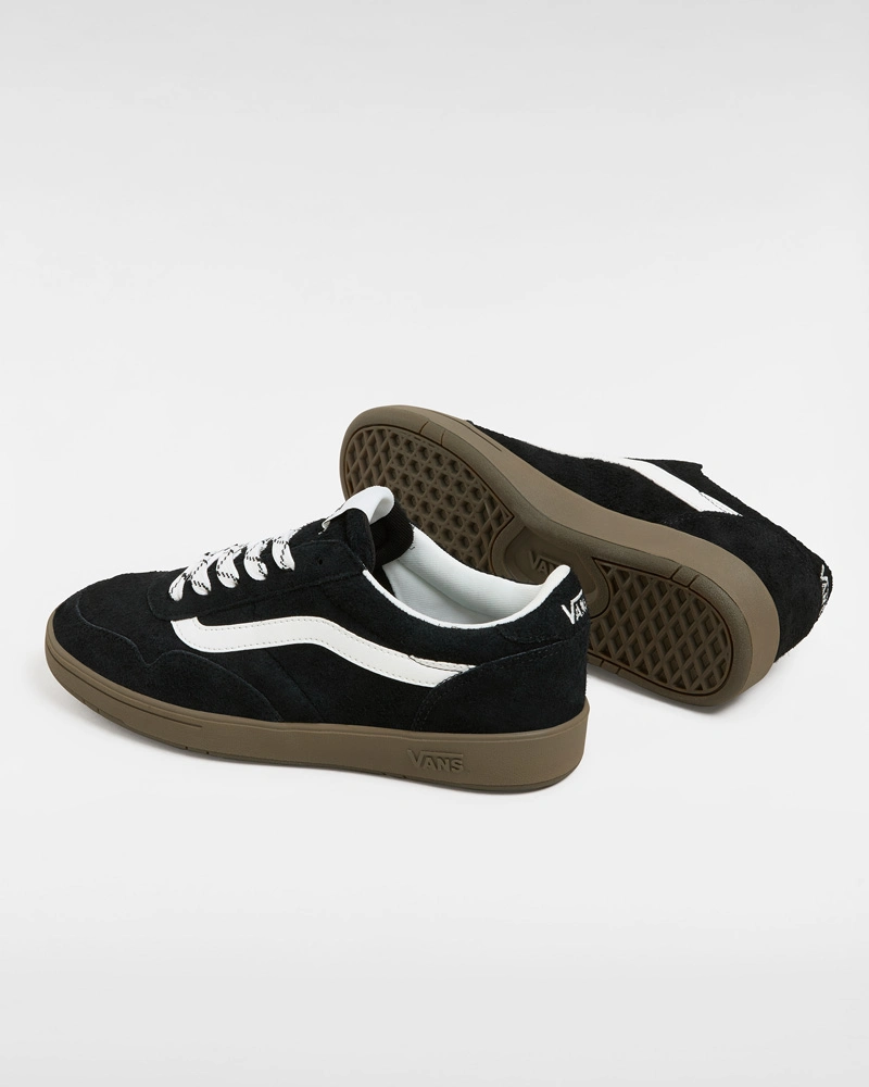 VANS - נעלי סניקרס Cruze Too Cc – V00CMTBM8 – hairy-suede-black – 2