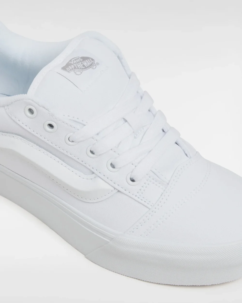 VANS - נעלי פלטפורמה Knu Stack – V00CP6W00 – true-white – 3