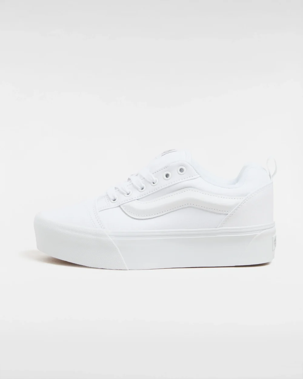 VANS - נעלי פלטפורמה Knu Stack – V00CP6W00 – true-white – 1