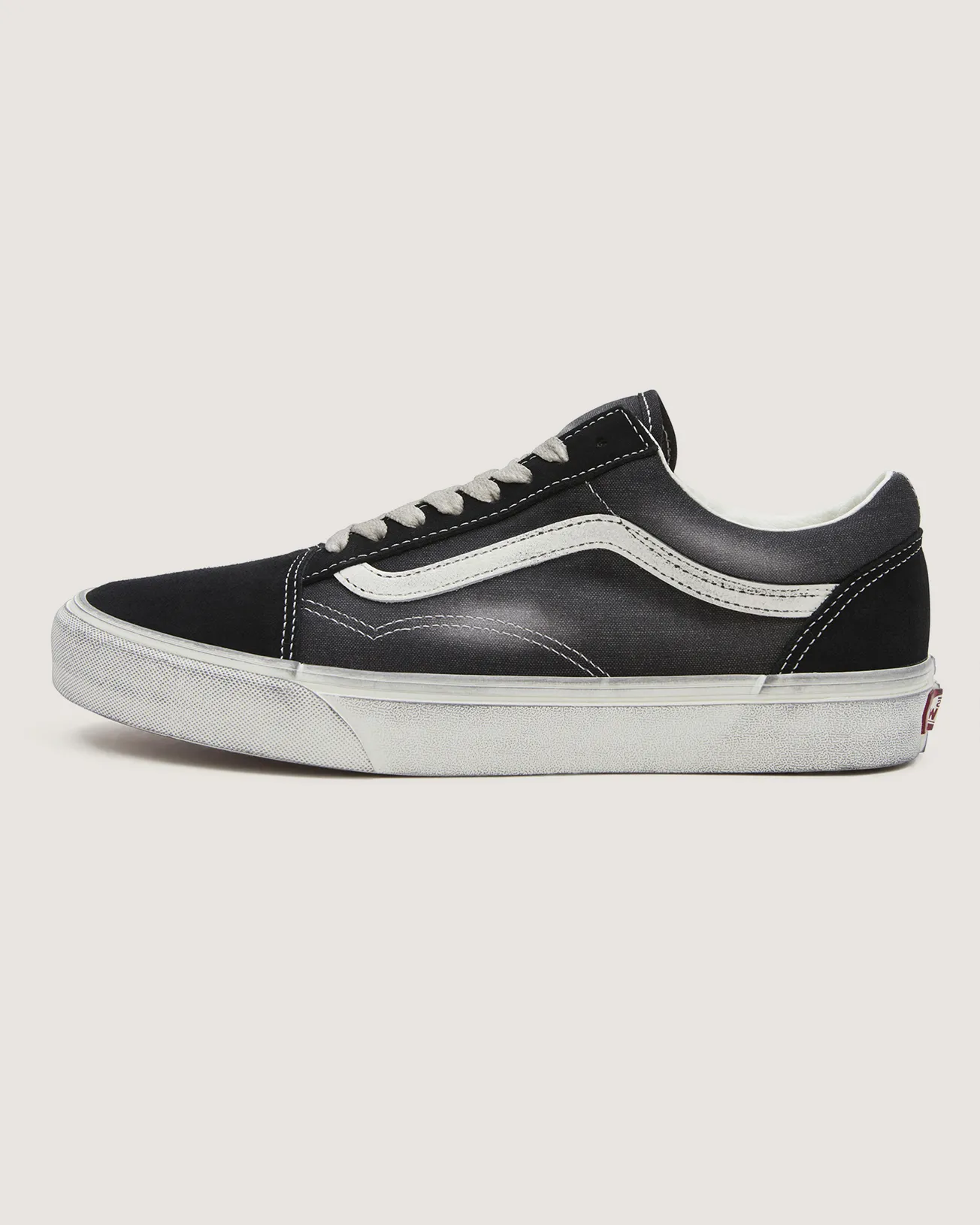 VANS - נעלי סניקרס Old Skool – V00CR5BLA – wave-washed-black – 1