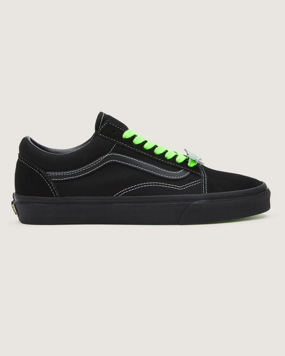 VANS - נעלי סניקרס Old Skool – V00CR5BLK – metal-hyperpop-black – 2