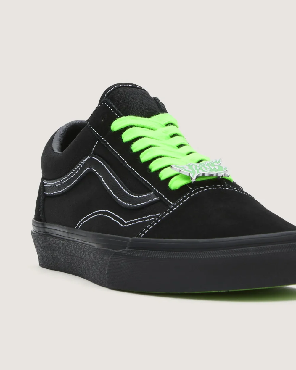 VANS - נעלי סניקרס Old Skool – V00CR5BLK – metal-hyperpop-black – 6