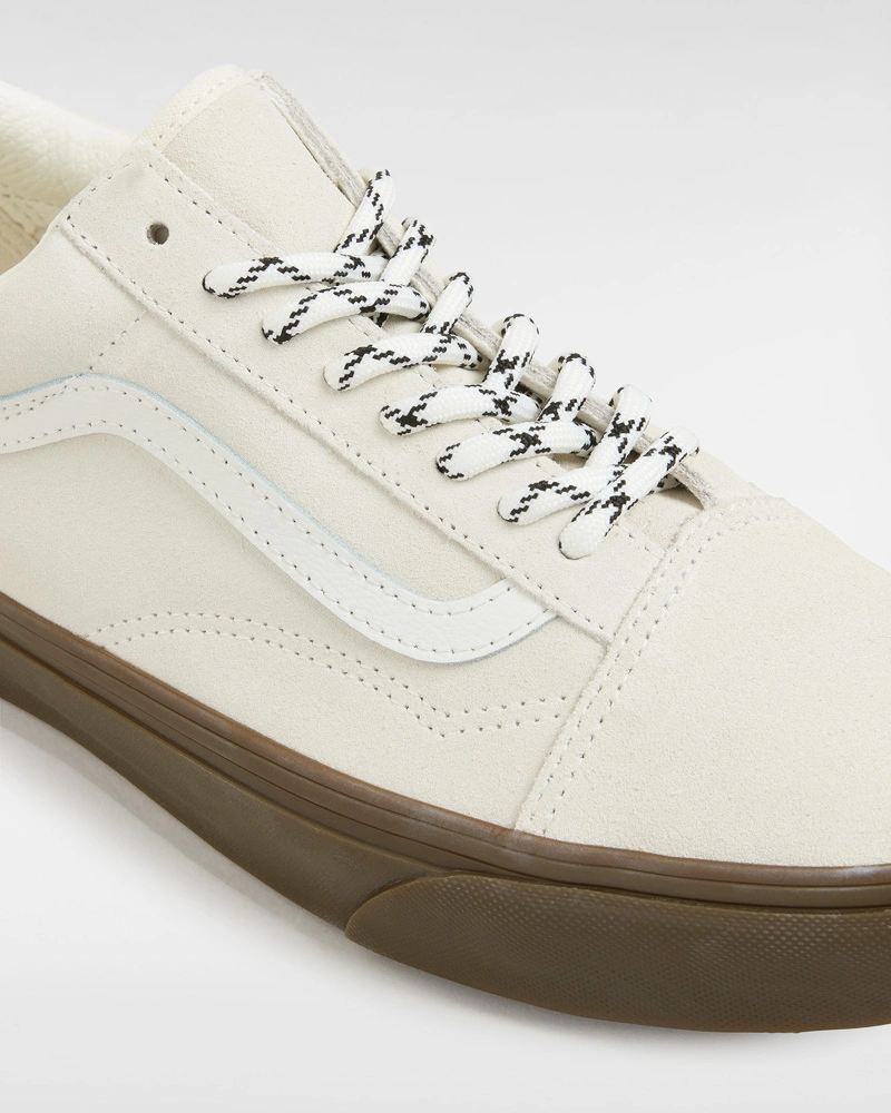 VANS - נעלי סניקרס Old Skool – V00CR5CCZ – hairy-suede-marshmallow – 3