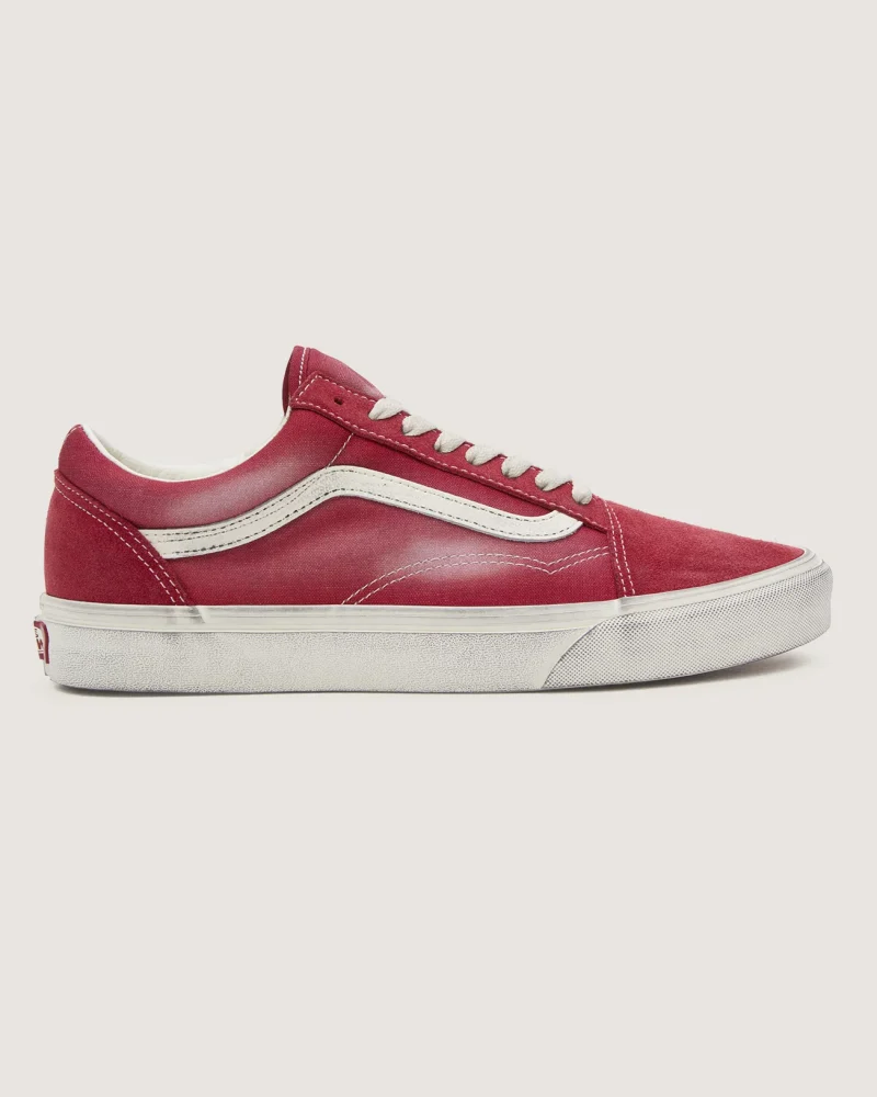 VANS - נעלי סניקרס Old Skool – V00CR5CJH – wave-washed-red – 1