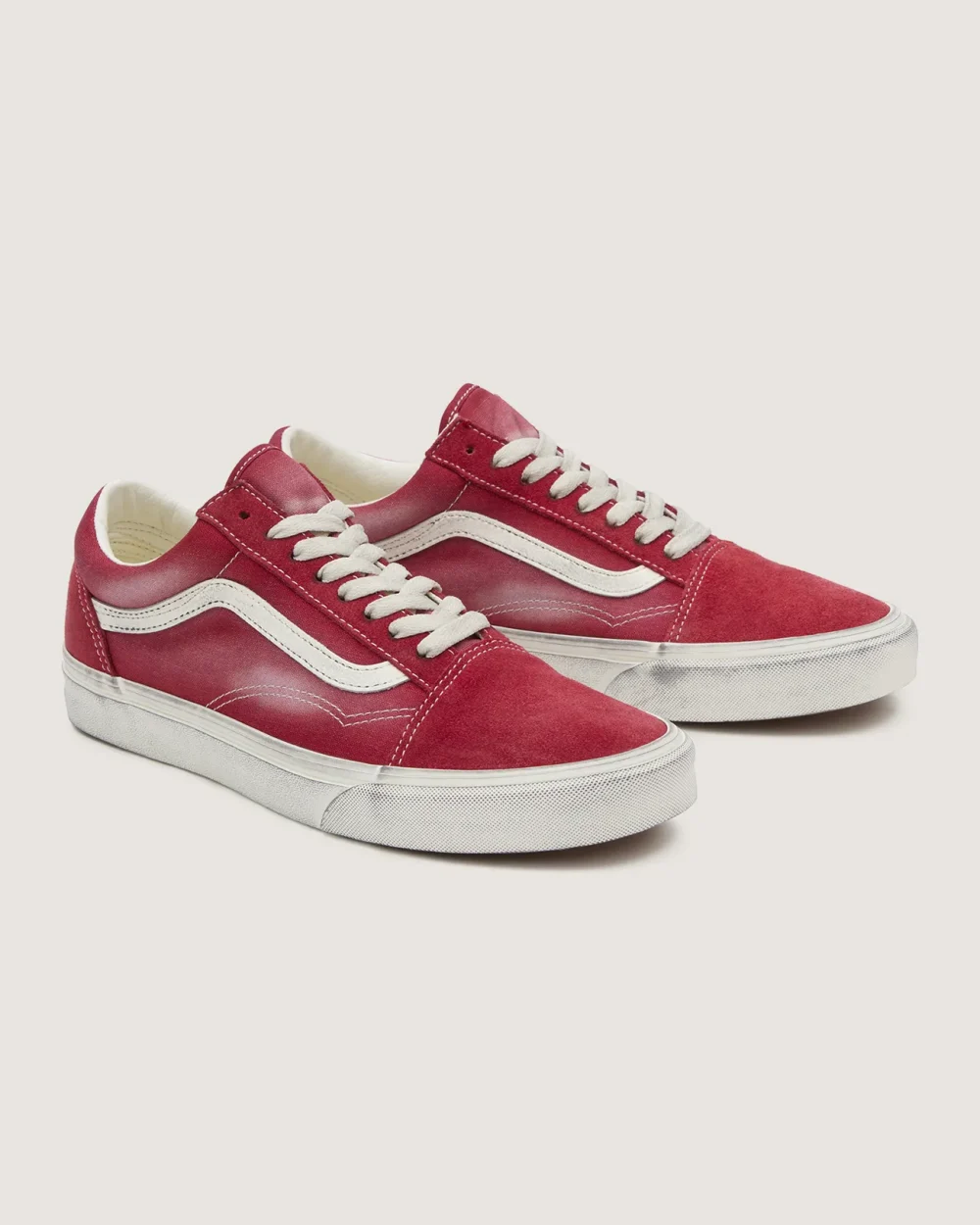VANS - נעלי סניקרס Old Skool – V00CR5CJH – wave-washed-red – 2
