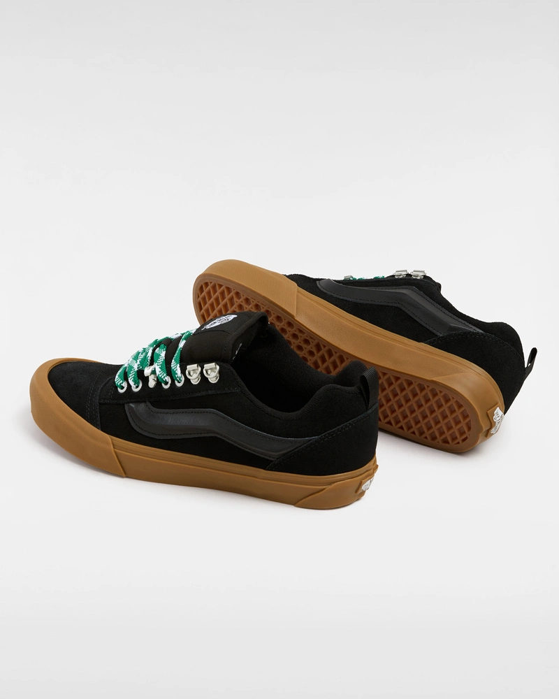 VANS - נעלי סניקרס Knu Skool – V00CRPB9M – knu-vintage-black-gum – 2