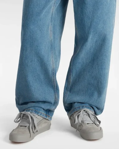 VANS - נעלי סניקרס Knu Skool – V00CRPBXC – cordura-mix-gray – 4