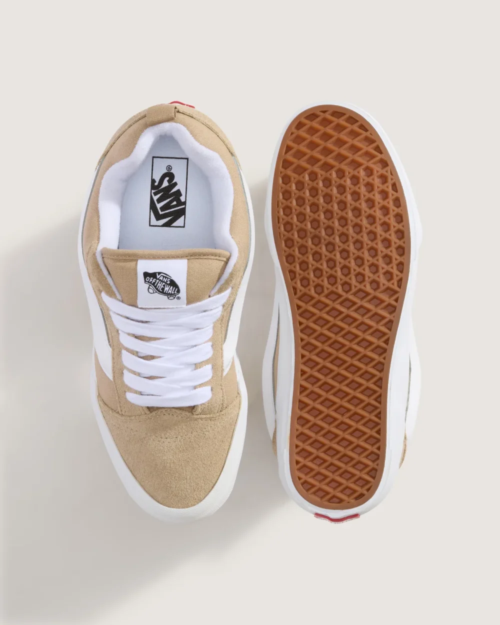 VANS - נעלי סניקרס Knu Skool – V00CRPKHK – khaki – 2