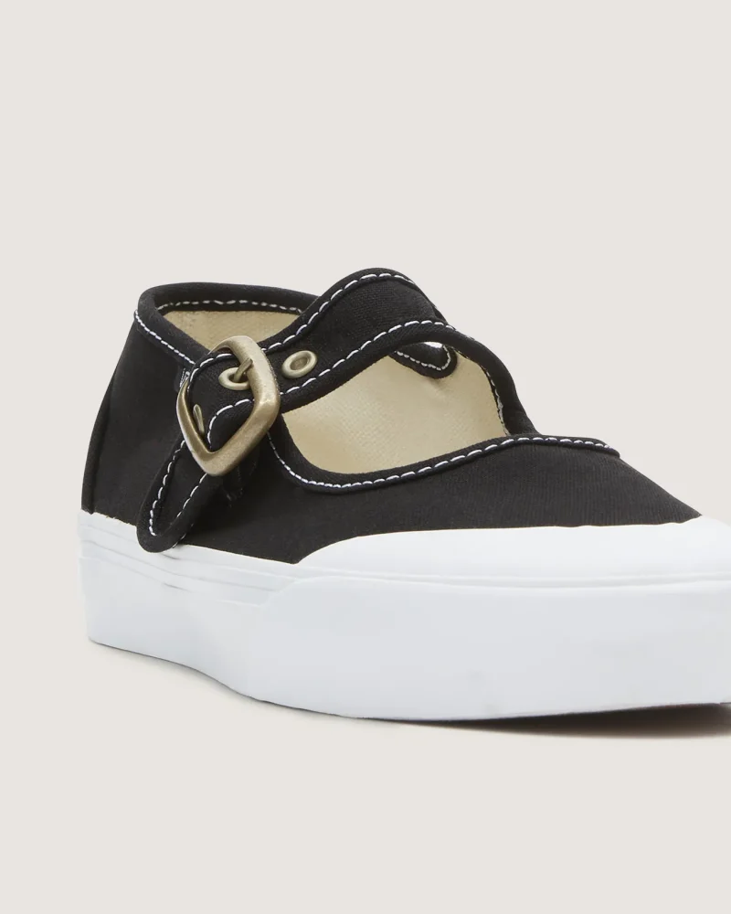 VANS - נעלי סניקרס Mary Jane – V00CRR6BT – black-true-white – 7