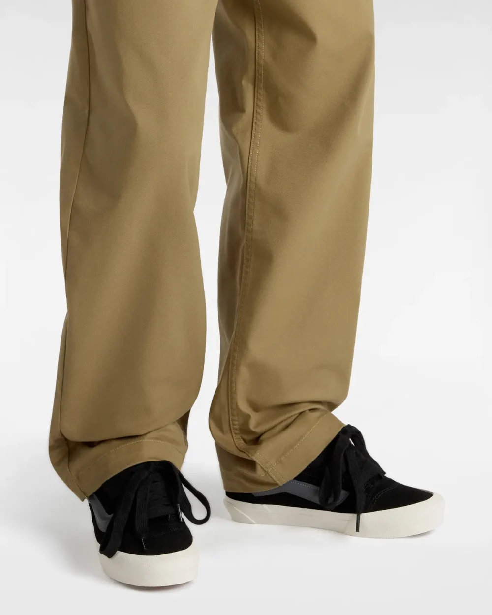 VANS - נעלי סניקרס Knu Skool – V00CS0239 – pig-suede-plaid-gray-black – 4