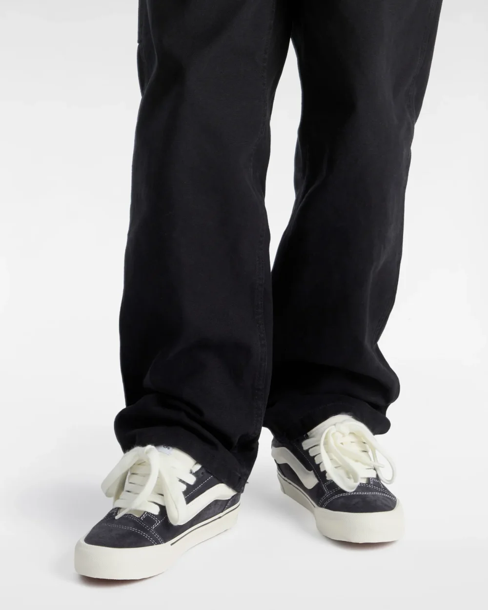 VANS - נעלי סניקרס Knu Skool – V00CS0BGF – pig-suede-gray – 4