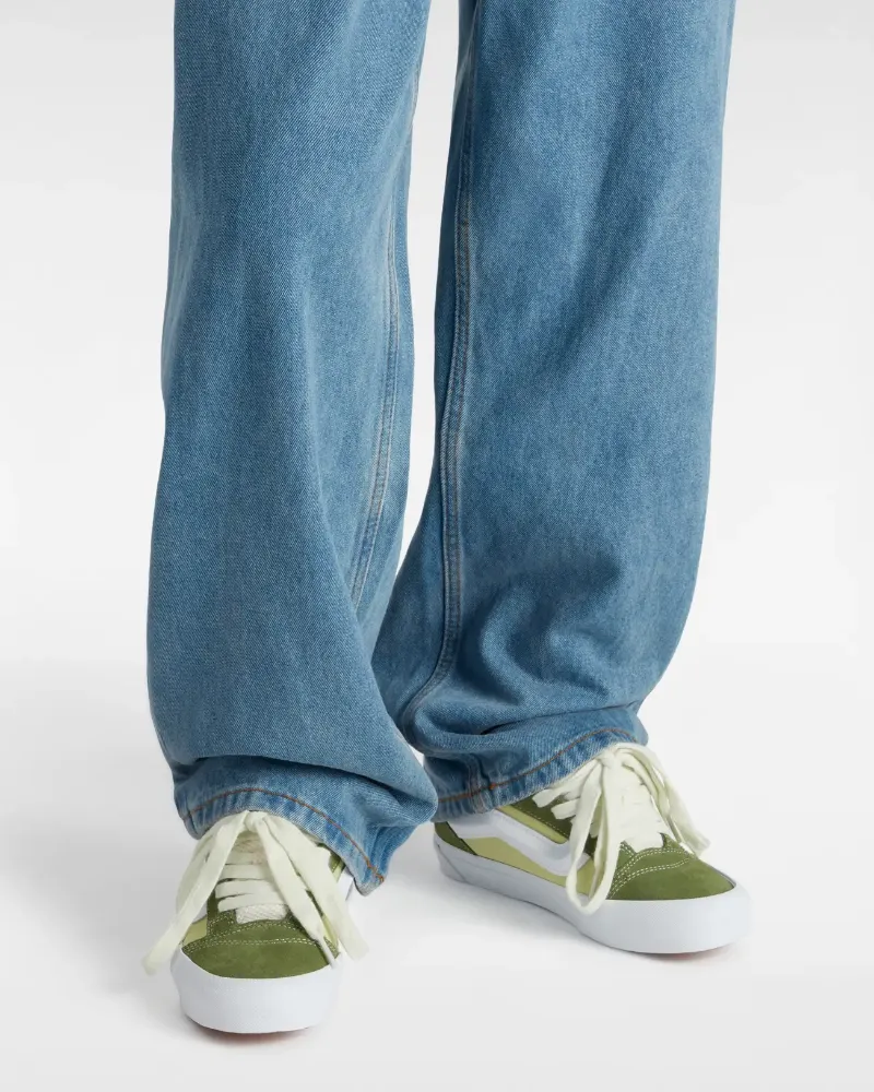 VANS - נעלי סניקרס Knu Skool – V00CS0BGK – mesh-green-multi – 4