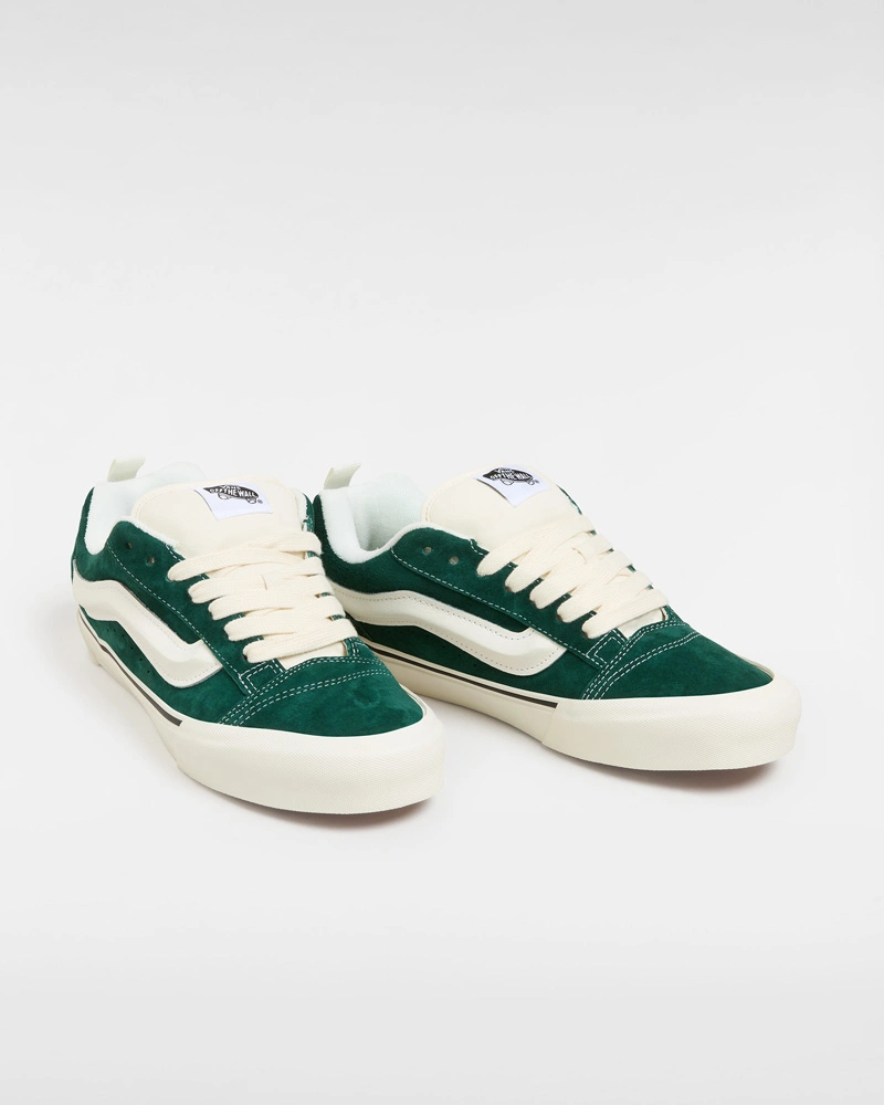 VANS - נעלי סניקרס Knu Skool – V00CS0CX2 – pig-suede-green – 1