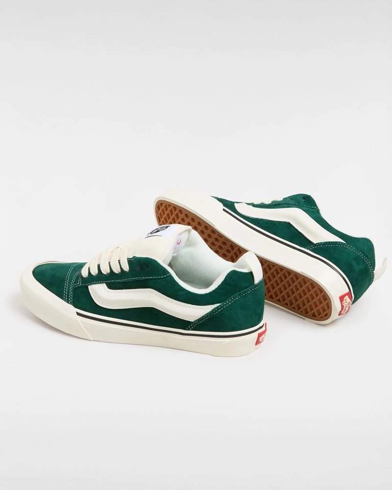VANS - נעלי סניקרס Knu Skool – V00CS0CX2 – pig-suede-green – 2