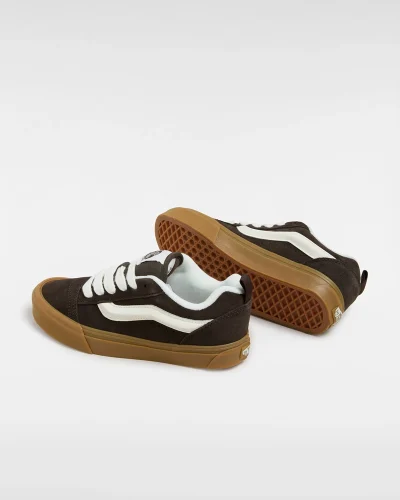 VANS - נעלי סניקרס Knu Skool – V00CS0D4C – baby-turkish-coffee – 2