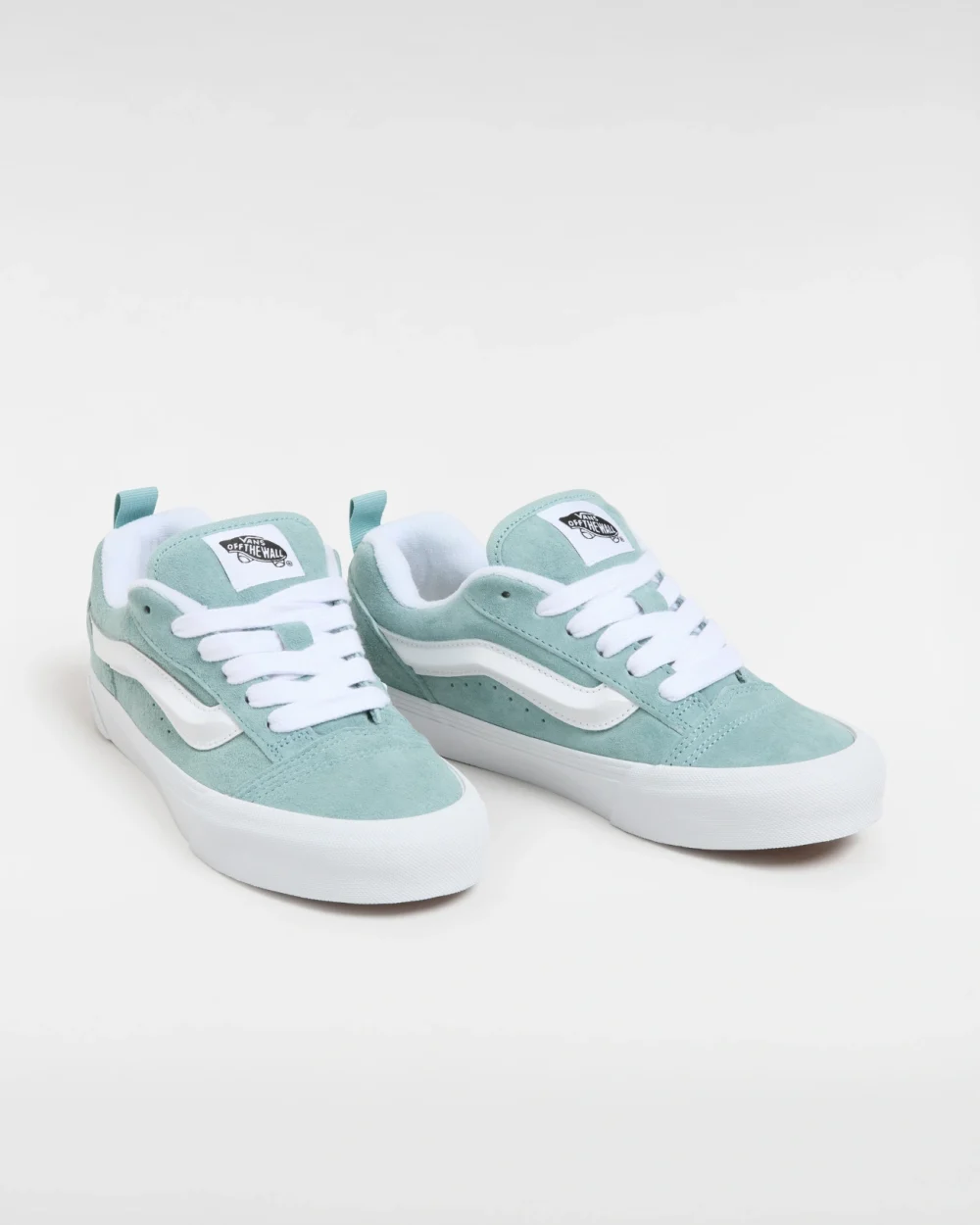 VANS - נעלי סניקרס Knu Skool – V00CS0M8I – pig-suede-gray-mist – 1