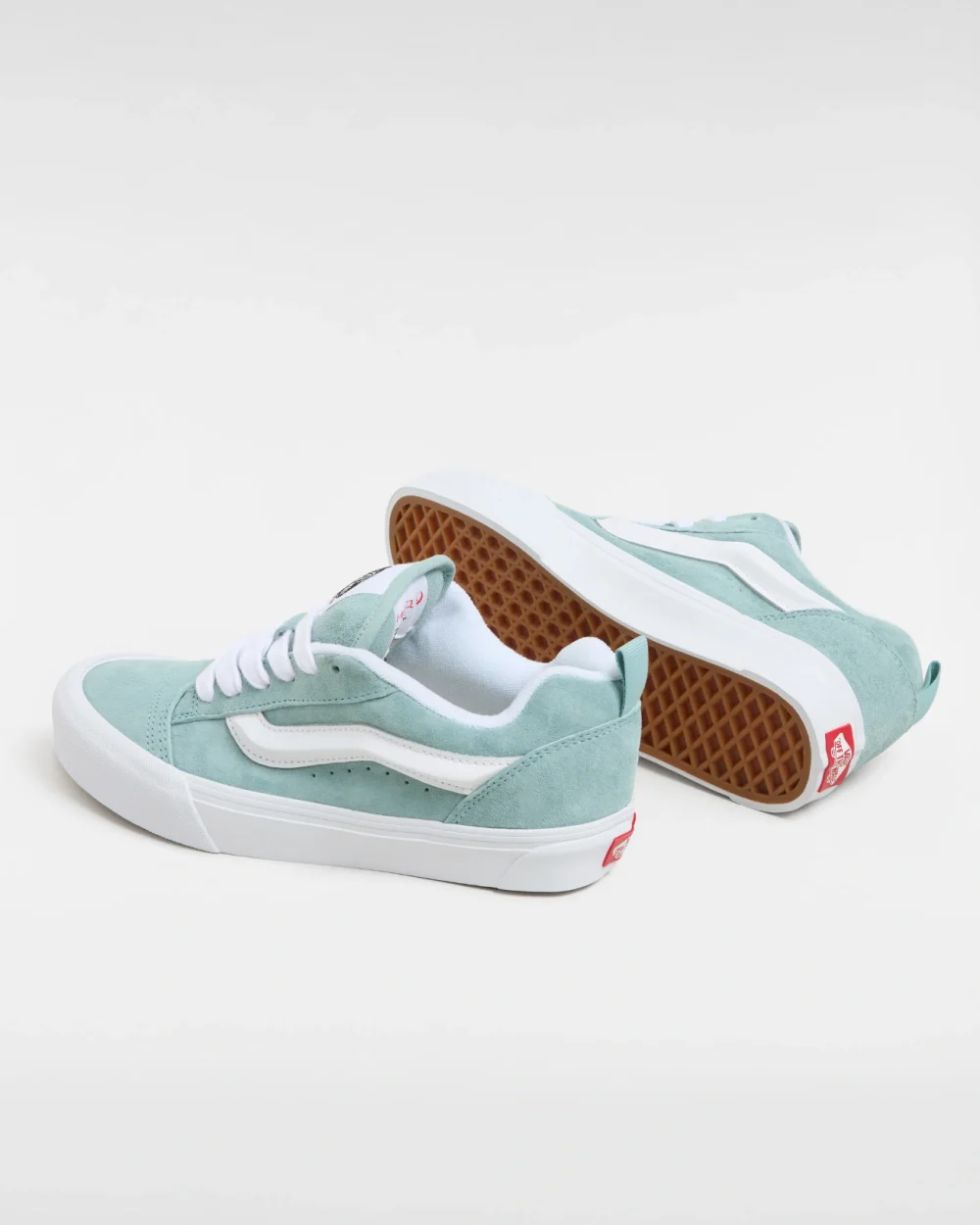 VANS - נעלי סניקרס Knu Skool – V00CS0M8I – pig-suede-gray-mist – 2