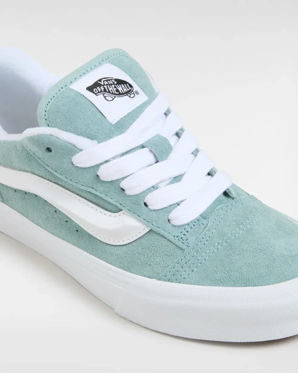 VANS - נעלי סניקרס Knu Skool – V00CS0M8I – pig-suede-gray-mist – 3
