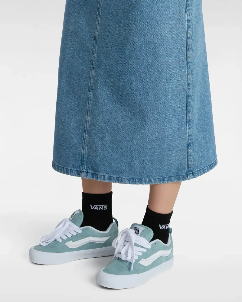 VANS - נעלי סניקרס Knu Skool – V00CS0M8I – pig-suede-gray-mist – 4