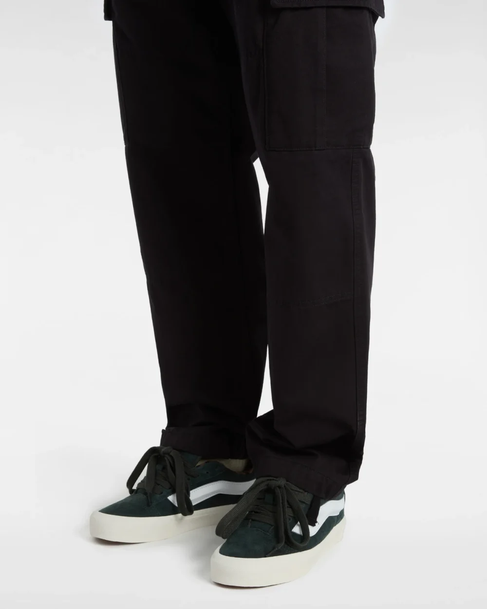 VANS - נעלי סניקרס Knu Skool – V00CS0PRM – pig-suede-plaid-scarab – 4