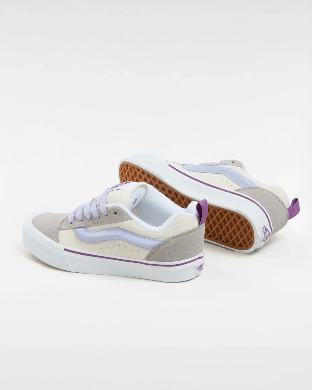 VANS - נעלי סניקרס Knu Skool – V00CS0PRP – tri-block-purple – 2