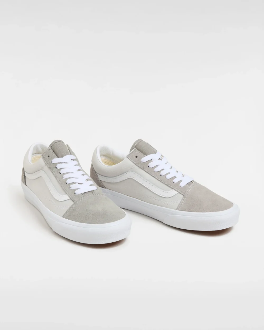 VANS - נעלי סניקרס Old Skool – V00CT8BGF – canvas-suede-block-gray – 1