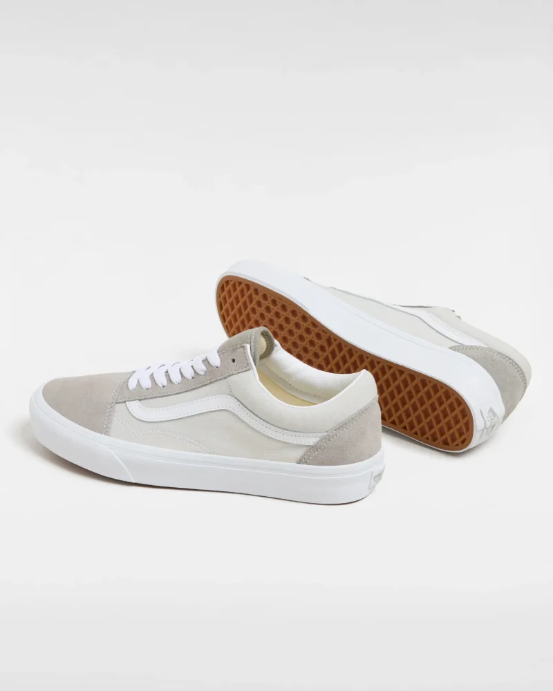 VANS - נעלי סניקרס Old Skool – V00CT8BGF – canvas-suede-block-gray – 2