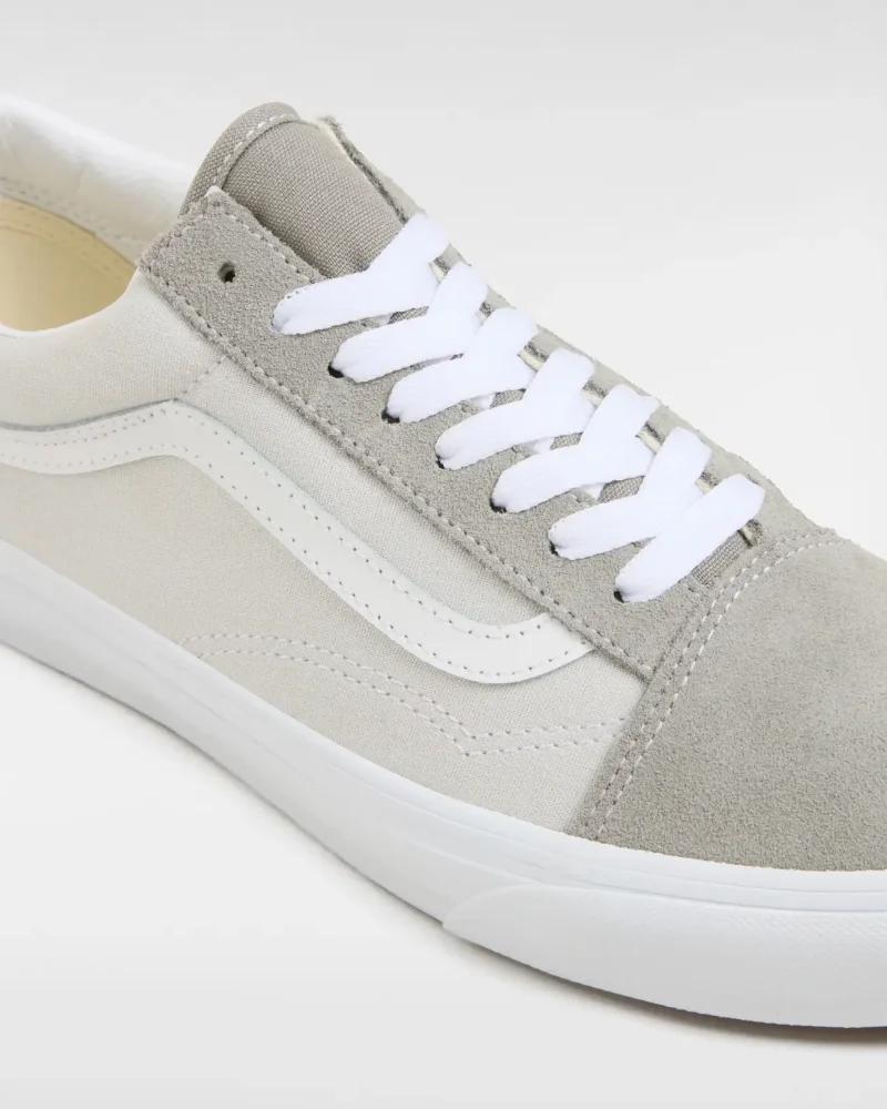 VANS - נעלי סניקרס Old Skool – V00CT8BGF – canvas-suede-block-gray – 3