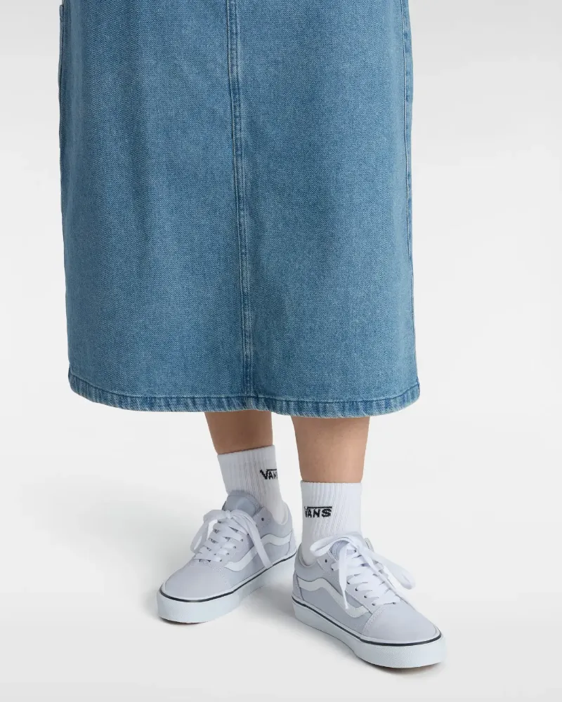 VANS - נעלי סניקרס Old Skool – V00CT8CHA – color-theory-halogen-blue – 4