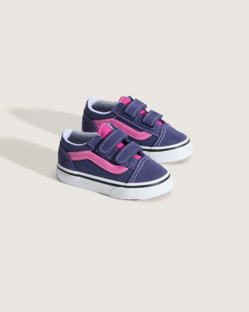 VANS - נעלי תינוקות Old Skool V – V00CTGDTW – duo-color-purple-pink – 1