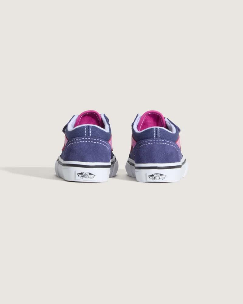 VANS - נעלי תינוקות Old Skool V – V00CTGDTW – duo-color-purple-pink – 3