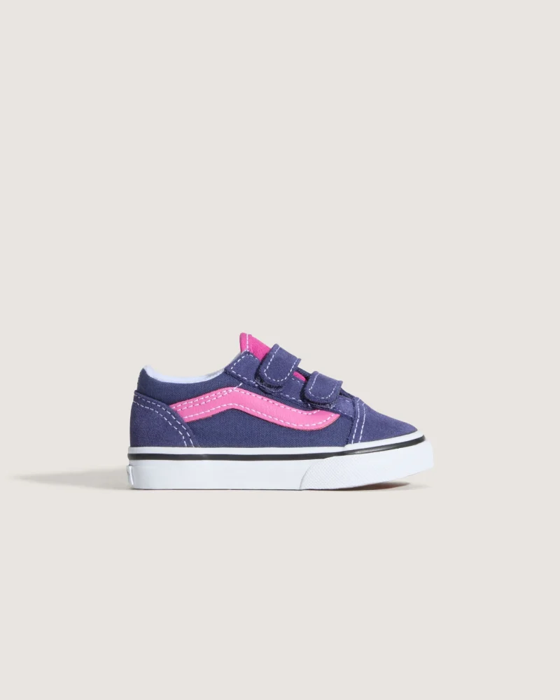VANS - נעלי תינוקות Old Skool V – V00CTGDTW – duo-color-purple-pink – 4