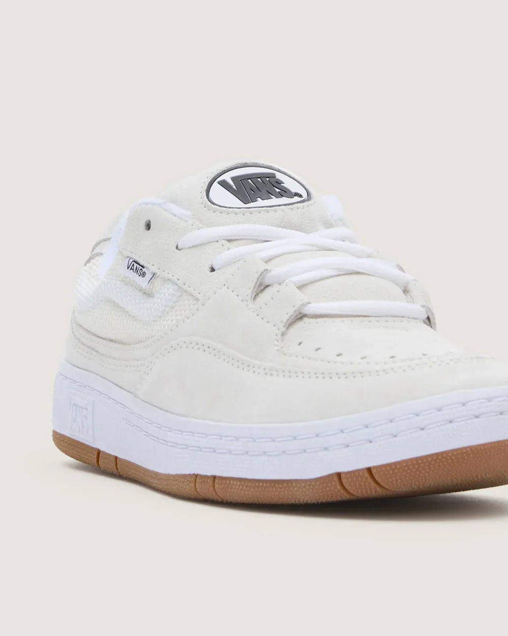 VANS - נעלי סניקרס Speed Ls – V00CTNWC6 – white-true-white – 7