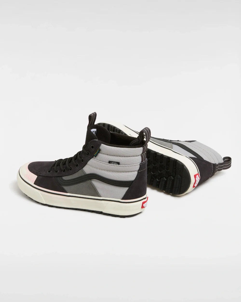 VANS - נעלי סניקרס Mte Sk8-Hi Waterproof – V00CVT239 – gray-black – 2