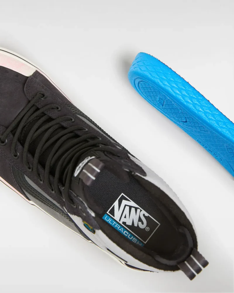 VANS - נעלי סניקרס Mte Sk8-Hi Waterproof – V00CVT239 – gray-black – 5