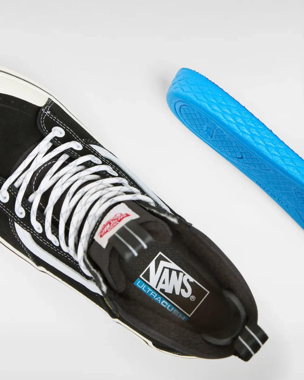 VANS - נעלי סניקרס Mte Sk8-Hi Waterproof – V00CVT6BT – black-true-white – 5